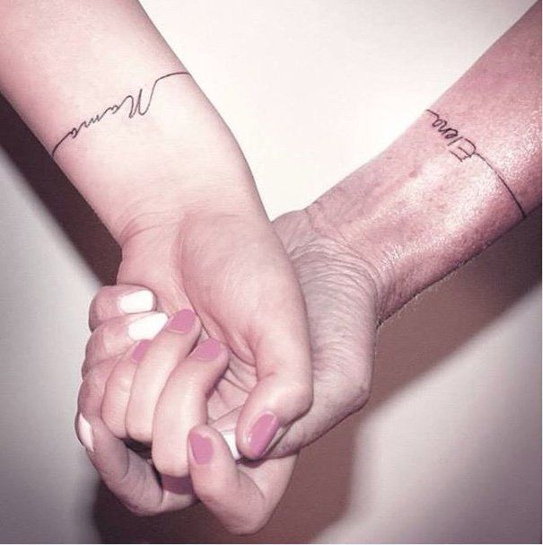 Tatuajes de nombres en antebrazo 6